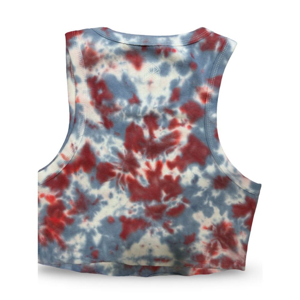 Women's RawGear Tank Top,‎ Size L, Red & Blue - Picture 2 of 2